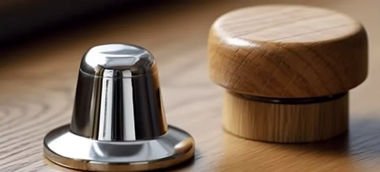 Adjustable Floor Door Stop Installation in Los Altos, CA
