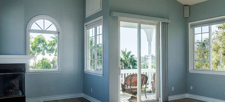 Door With Sliding Window in Los Altos, CA