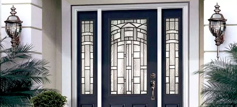 Craftsman Entry Door in Los Altos, CA