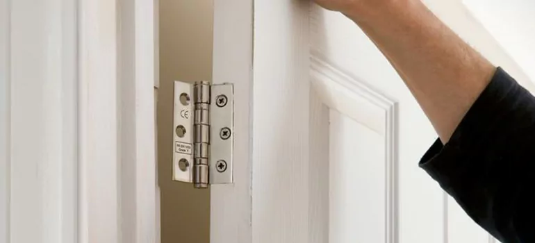 Bathroom Stall Door Hinge Repair in Los Altos, CA