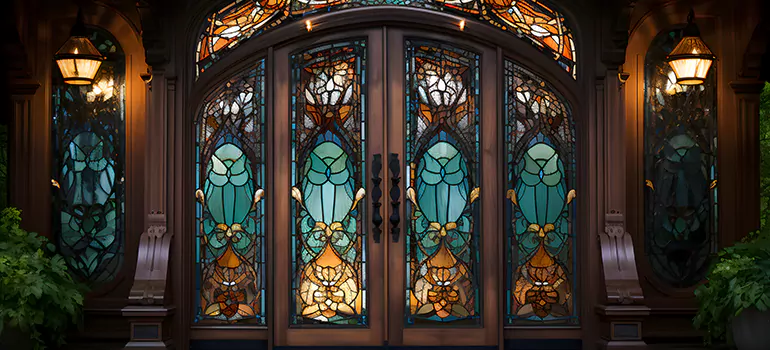 Wrought Iron Storm Door in Los Altos, CA